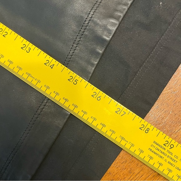 Athleta + Derek Lam 10C leather front black tank top size medium - Picture 4 of 6